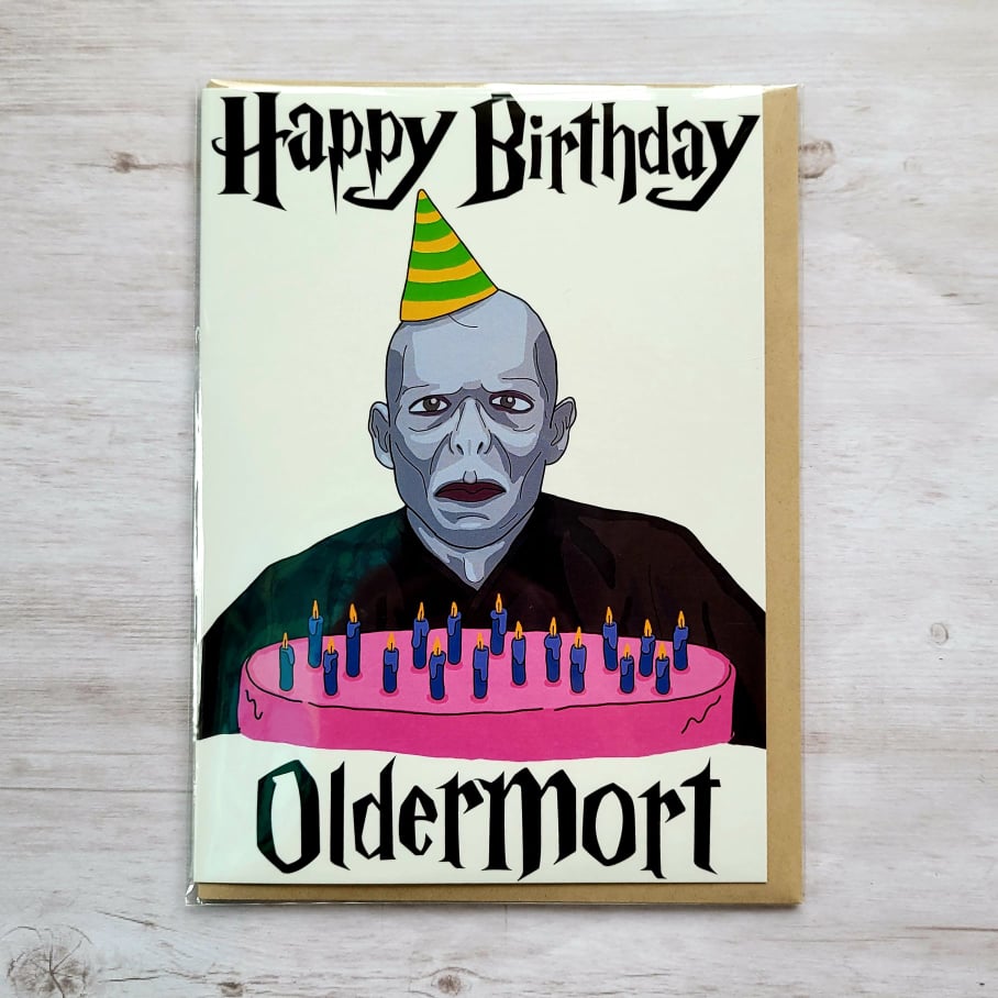 CARD-Birthday Oldermort